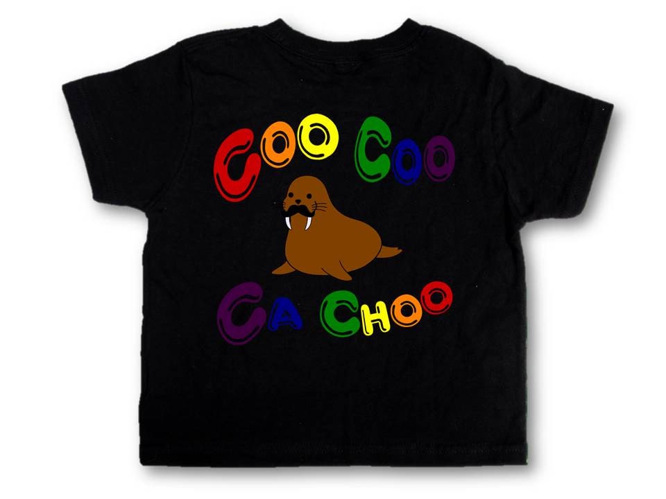 Kids Beatles Shirt Coo Coo Ca Choo Walrus Shirt by AppleCopter