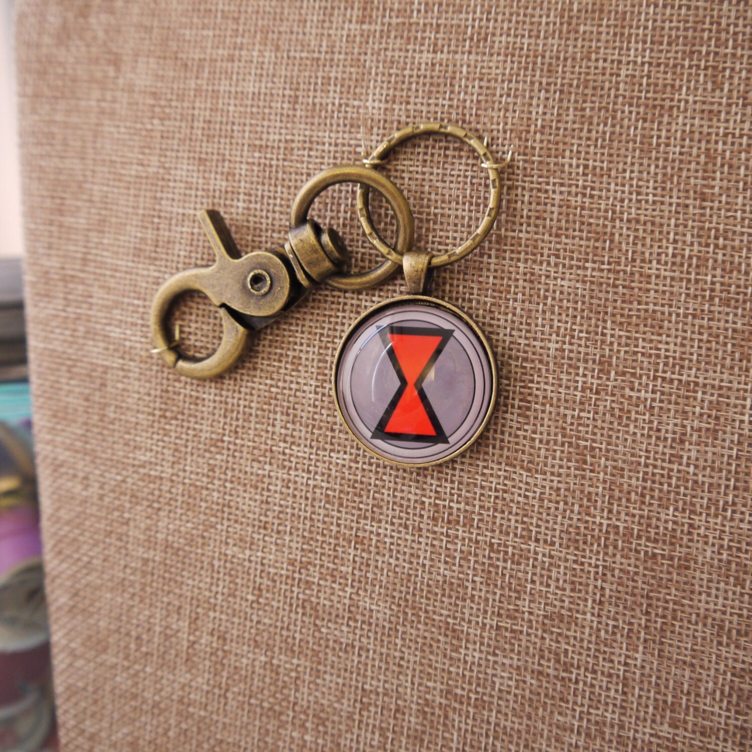 funko pop black widow keychain