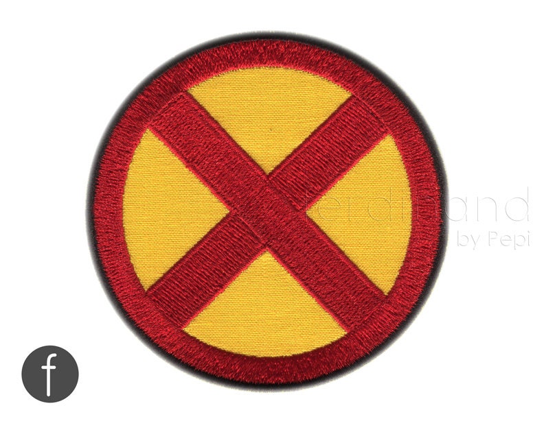 xmen emblem Iron On Patch 3.35