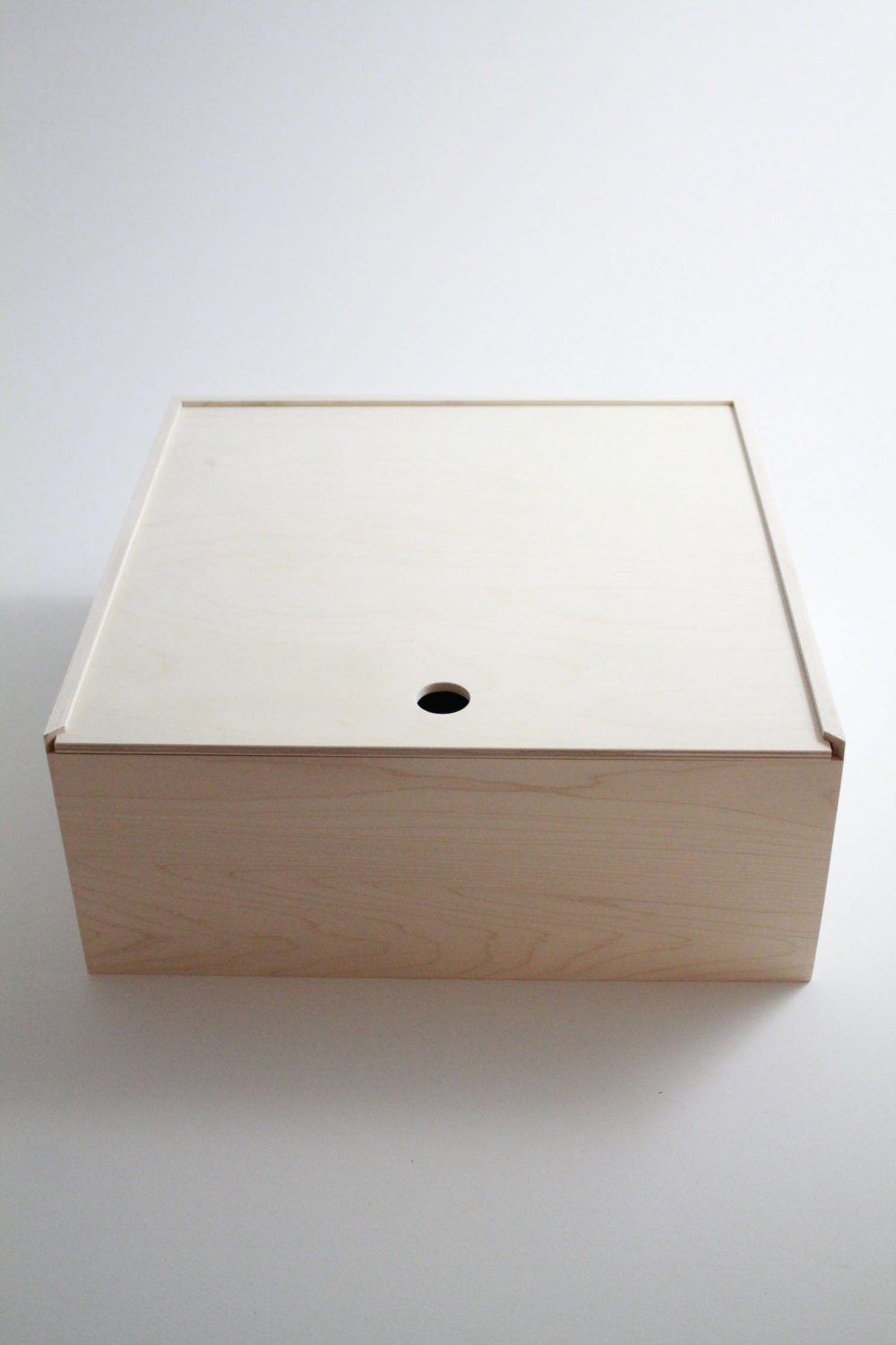 Pie Box Wooden Box Pie Style Sliding Lid Keepsakes by 