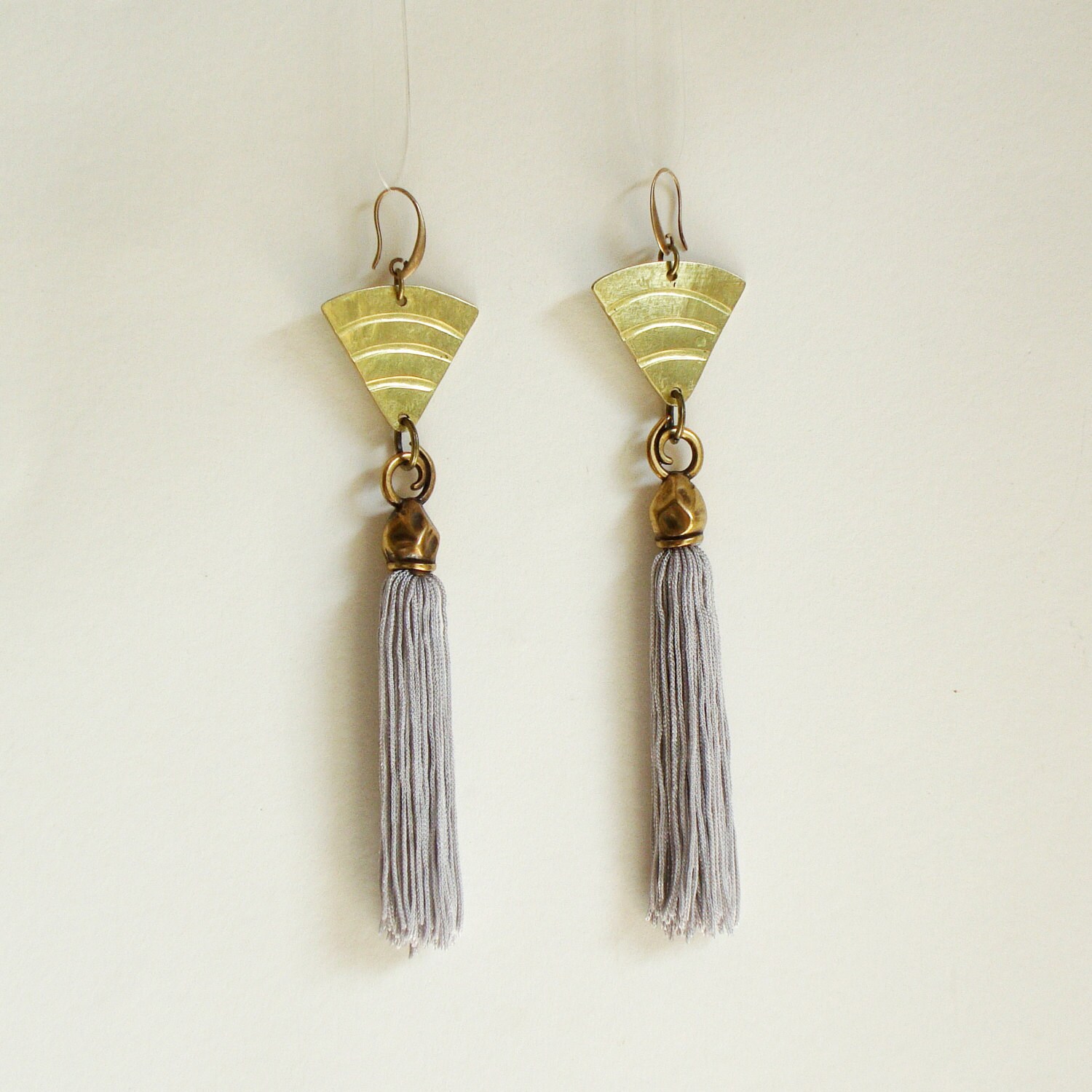 Fringe earring Tassel Earrings Tassel fringe Jewelry boho
