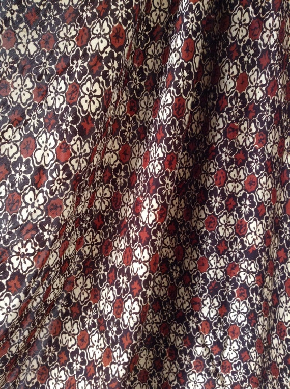 Fabric for Aunty handmade silk hand-printed Sarong beach