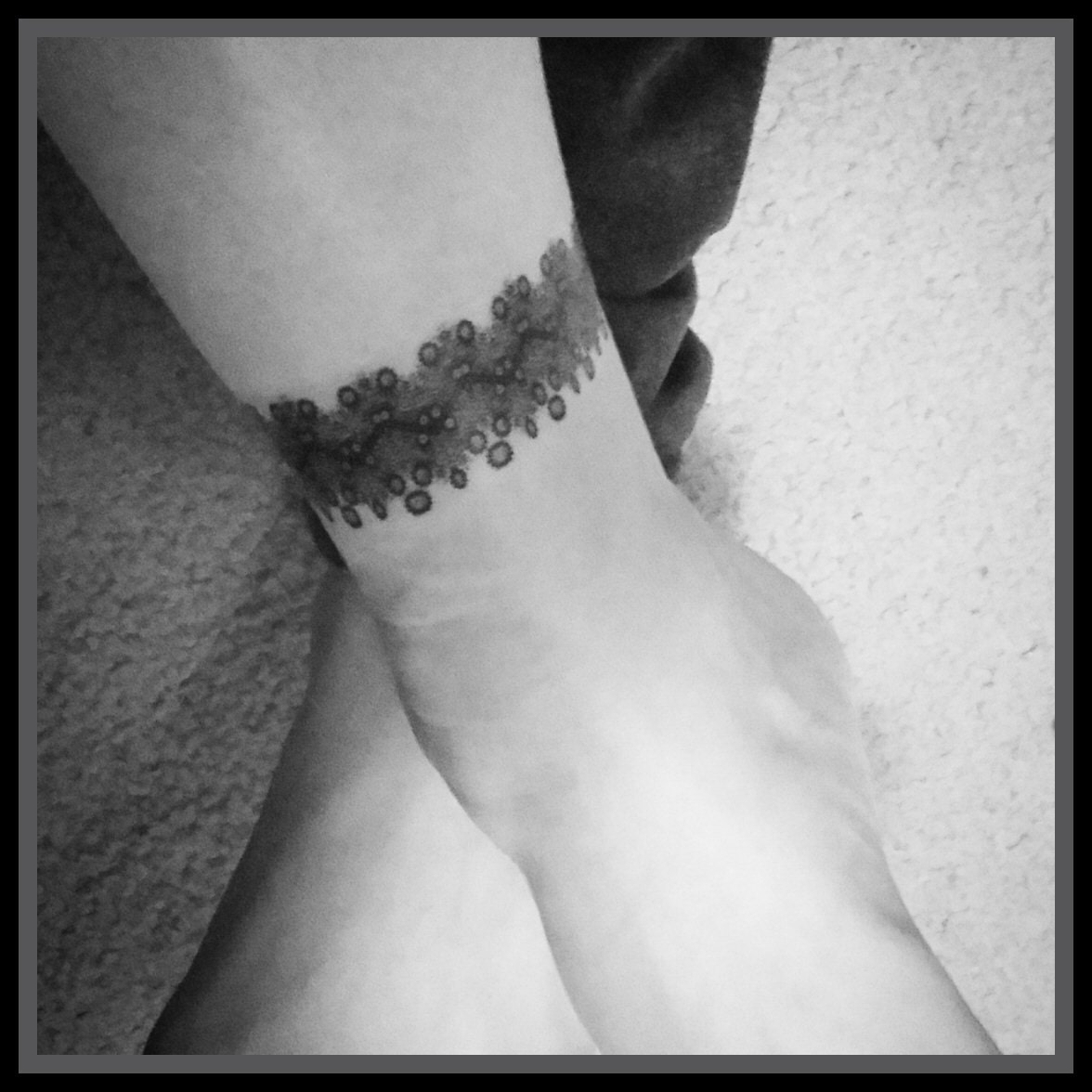 Temporary Tattoos Wrap Around Tattoos Lace Tattoos Ankle