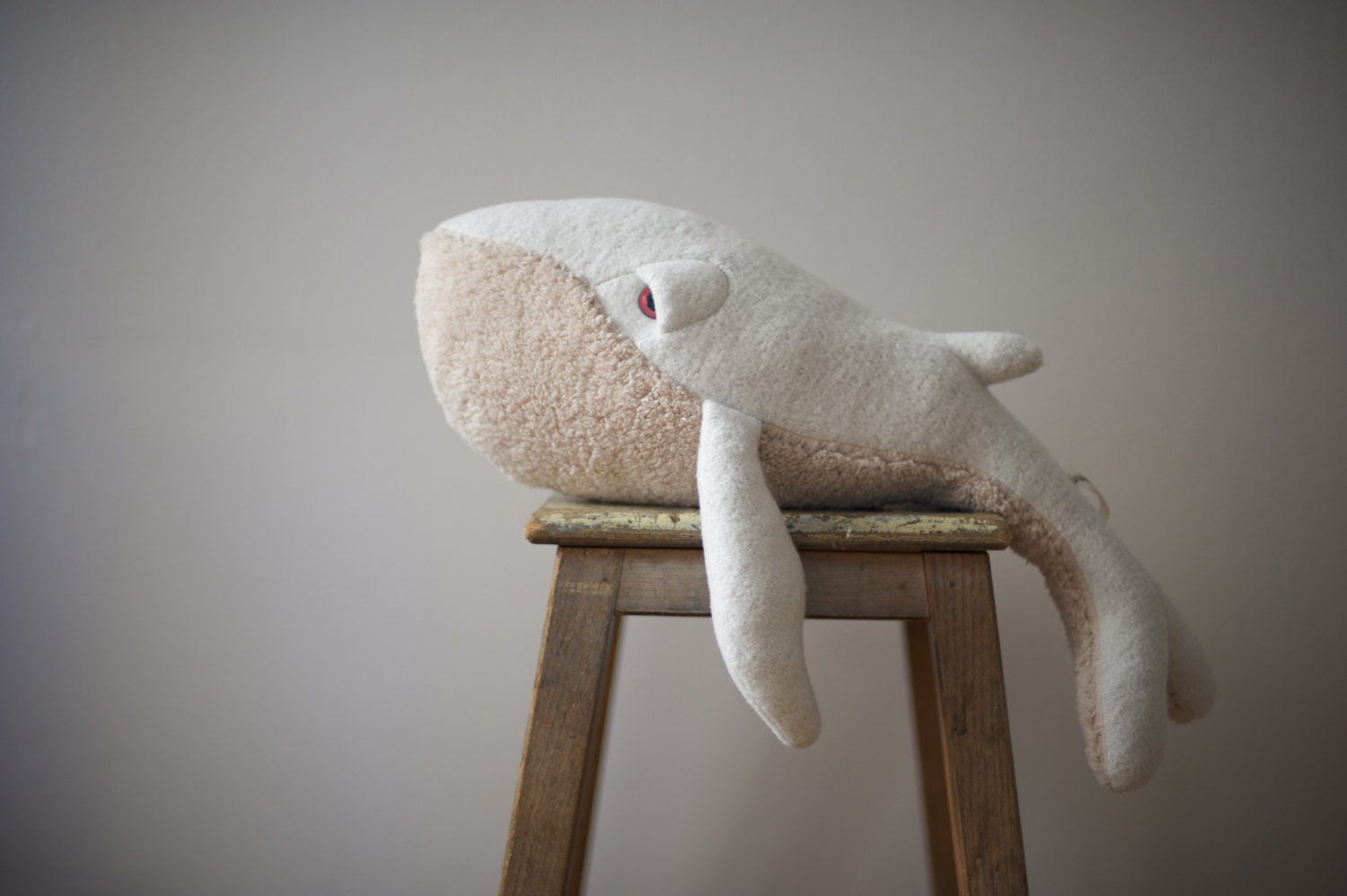 small stuffed whale