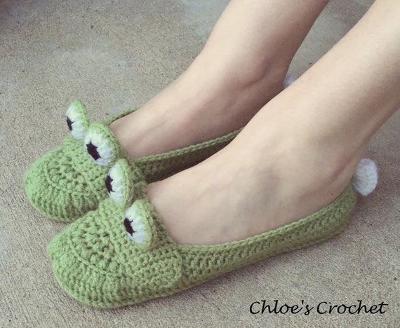 frog slippers for adults items similar to crochet frog slippers frog frog slippers for adults items similar to crochet frog slippers frog