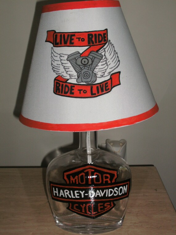 HarleyDavidson Lamp by McMillianEnterprise on Etsy