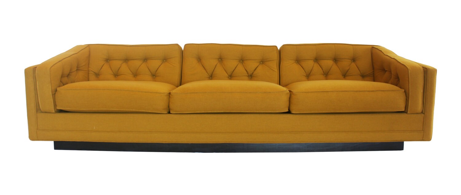 Vintage Mid Century Tufted Sofa EXCELLENT Condition Made by Wieland