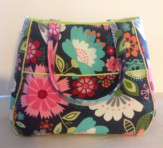 Floral purse fashion handbag boho bag hippie tote hippie