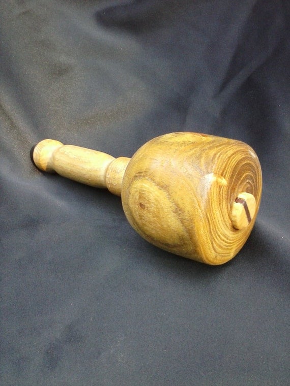 Black Locust Root and Ash Hand Turned Wood Carving Mallet