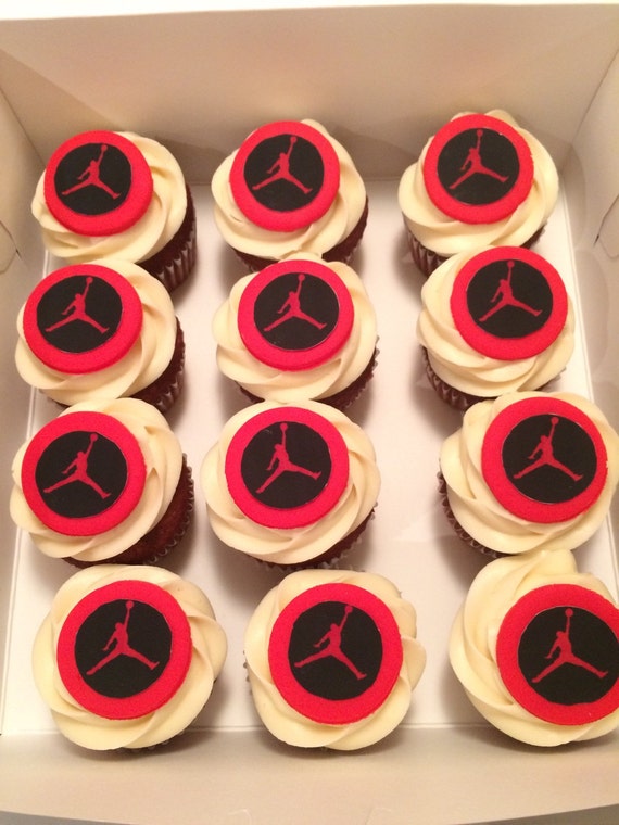 Micheal Jordan Cupcake Toppers by MixingBowlCakery1 on Etsy