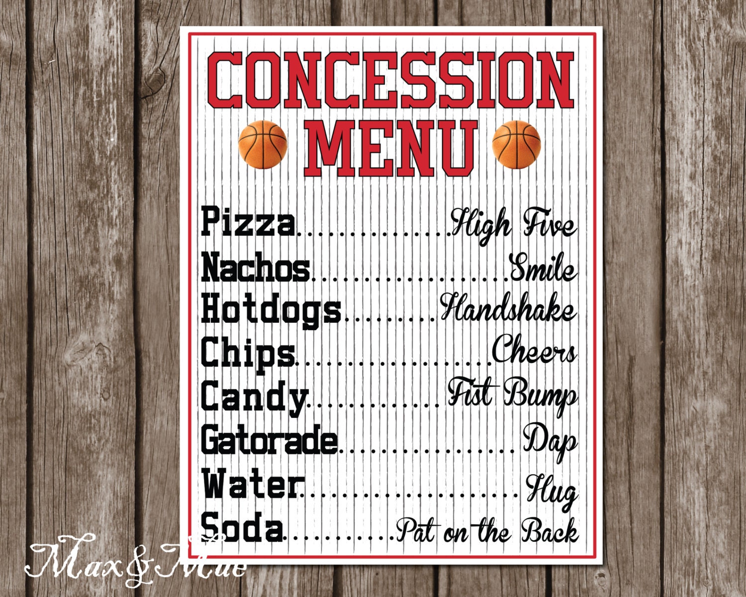 Food Concession Signs Clip Art Cliparts