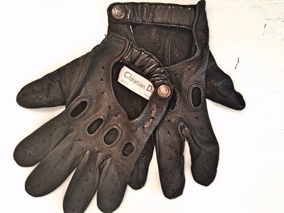 Vintage Leather Driving Gloves 94