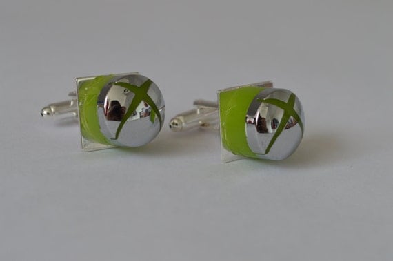 Xbox 360 Recycled Button Cufflinks