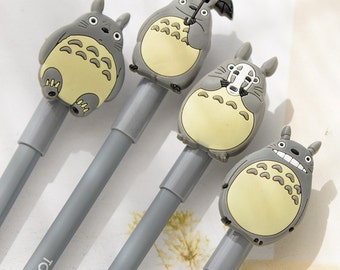 1pc Tonari no Totoro となりのトトロ Ghibli Costume Fine point Black Gel pen L019