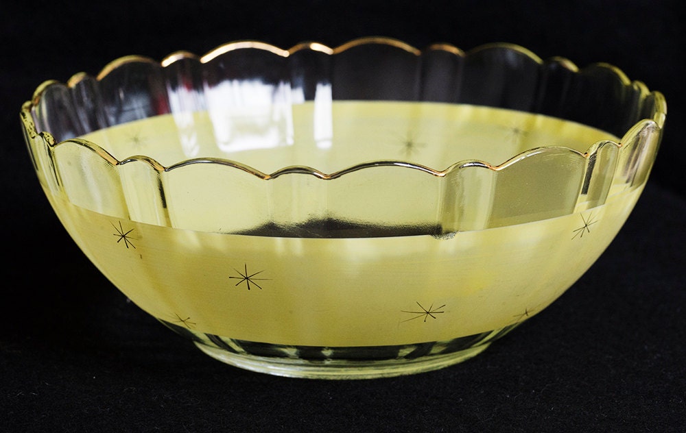 Vintage 1950s trifle serving dish 6x dessert by ElsieandMartha