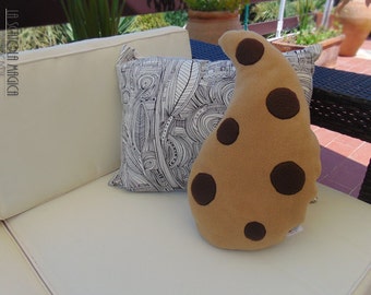 plush cookie pillow