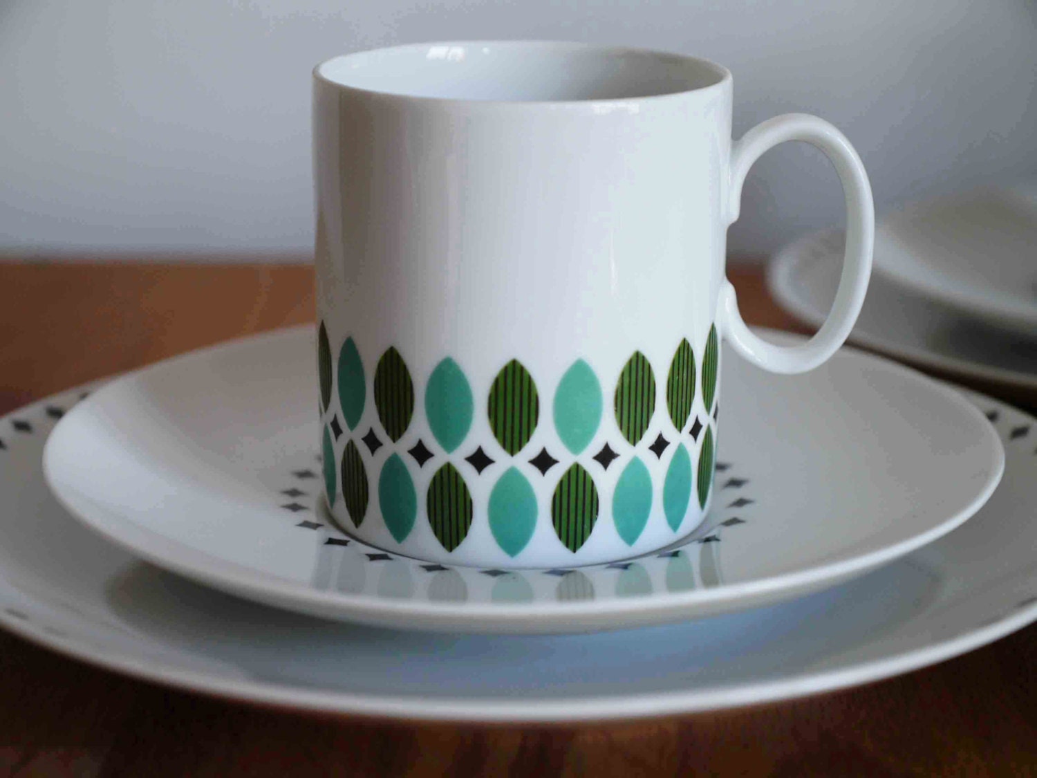 SALE Vintage Thomas Germany Coffee Tea Service Set Cups