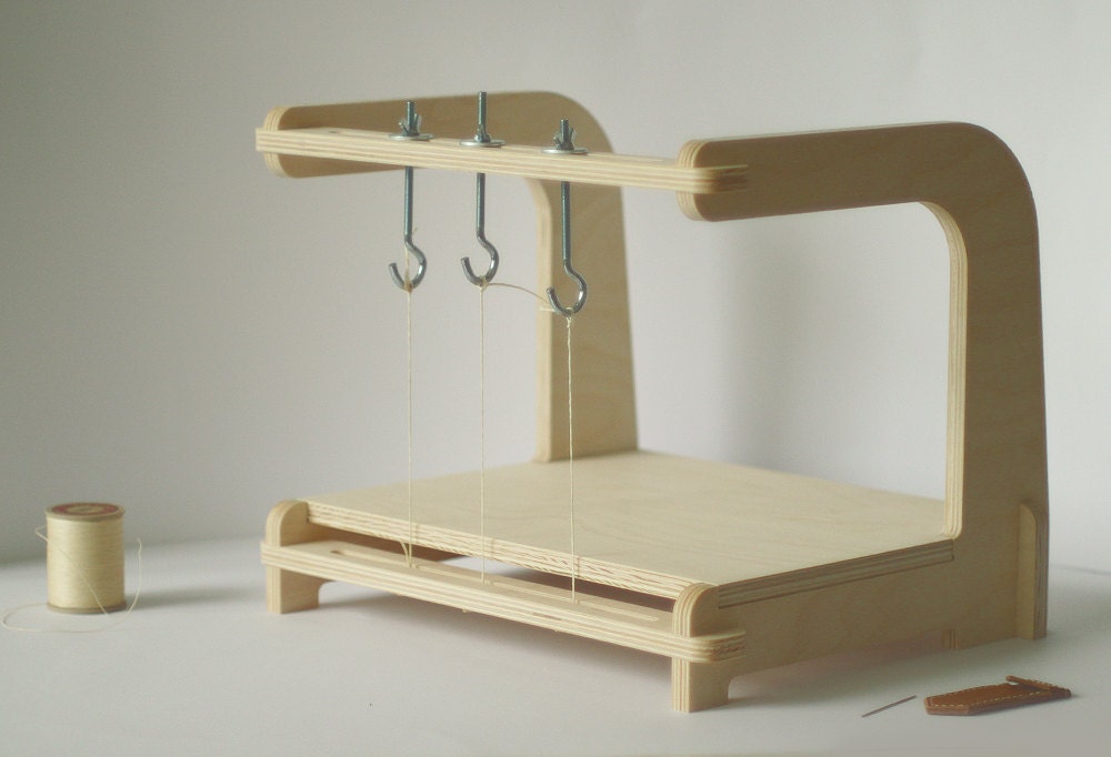 Bookbinding sewing frame by lmaginaryF on Etsy