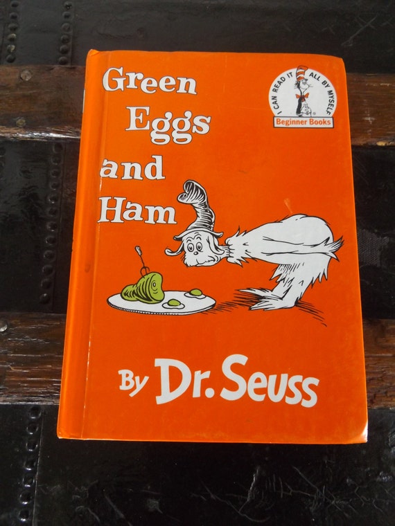 Green Eggs and Ham by Dr. Seuss / 1960 / Vintage