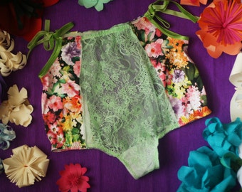 Tie side panties Etsy