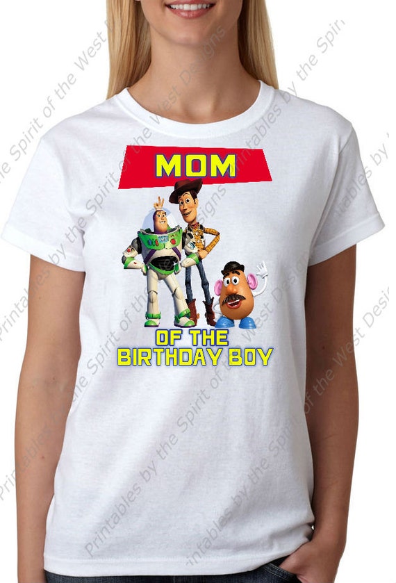 toy story mom and dad shirts