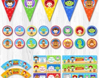 Toy Story Party Package, Toy Story Party Pack, Toy Story Party Party Set, Toy Story Party Supplies, Toy Story party decoration