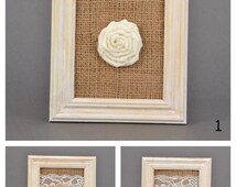 Burlap Wall Decor