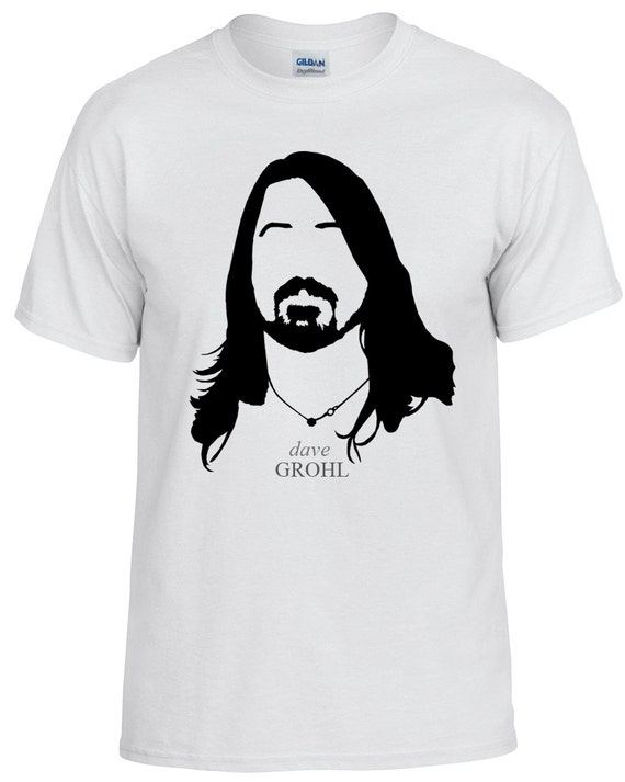 Dave Grohl Tshirt XXL Dave Grohl T Shirt from the by manythingz