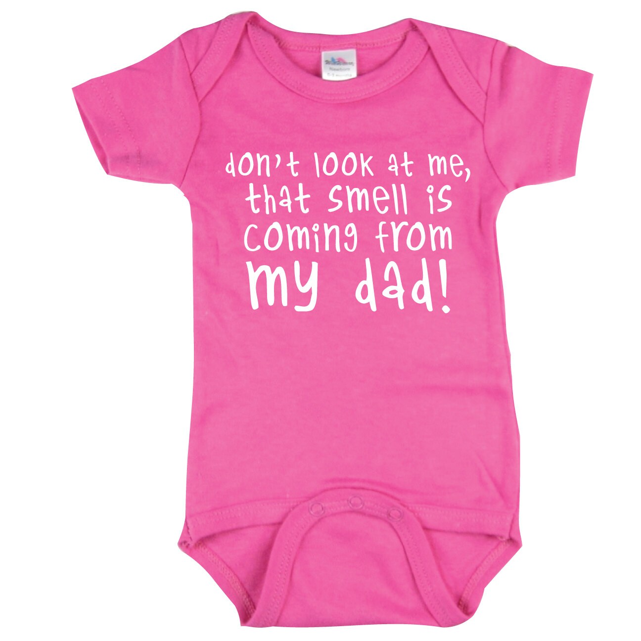 Funny Baby Girl Gift That Smell is Coming from Dad