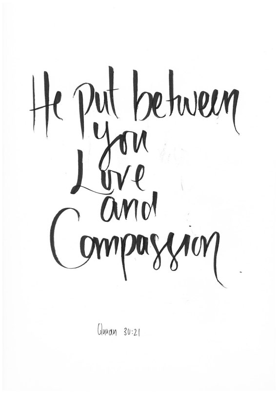 He Put Between You Love And Compassion _ Quran 3021 by ABOUTNOOR