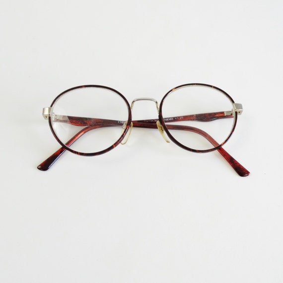 Reserved 80s Round Eyeglasses Vintage 1980s Circle Glasses 