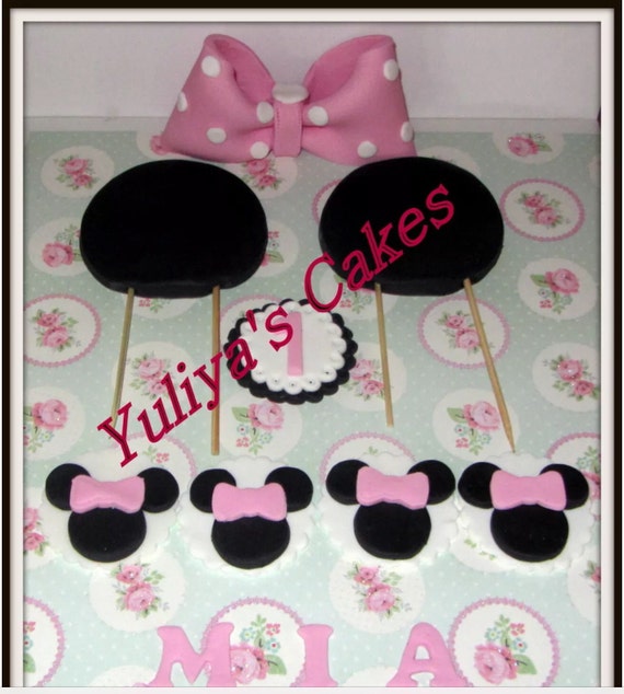 Minnie Mouse Edible Cake By Yulcakes On Etsy