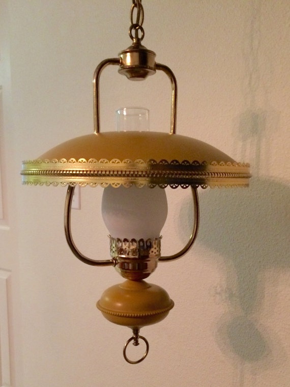 MidCentury Colonial Pendant Light Fixture by AtlasMidcentury