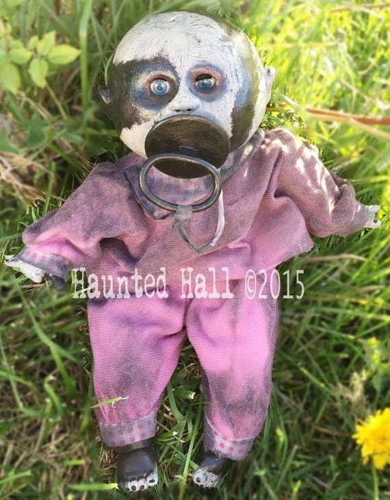 Items similar to Reborn Zombie Baby Doll Horror Gothic Scary on Etsy