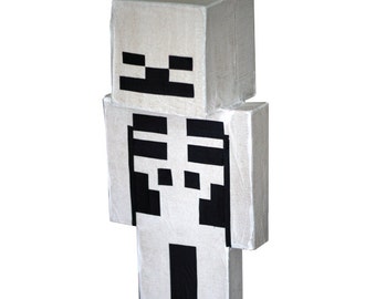 Minecraft Party Skeleton Pinata - Free Shipping