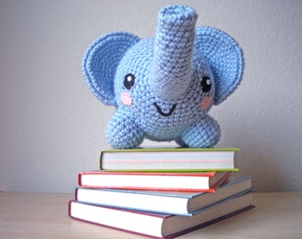 Crochet Elephant Stuffed Animal
