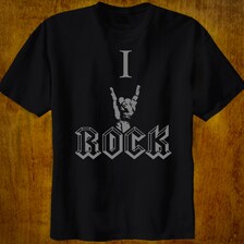 Funny T-shirt "I Rock"
