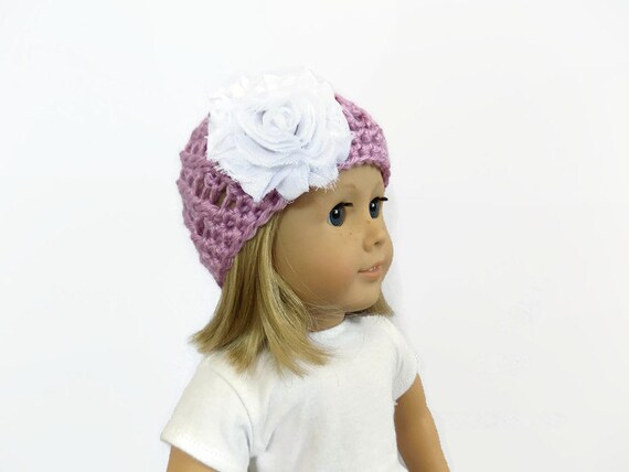 18  Doll Doll Doll Hat hats Clothes, Hat, Inch Doll dolls beanie Purple Beanie, for Knit