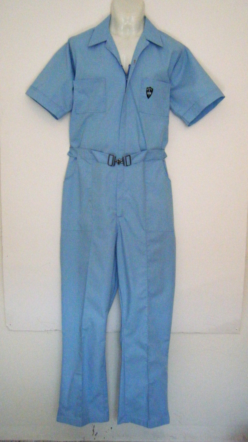 powder blue jumpsuit