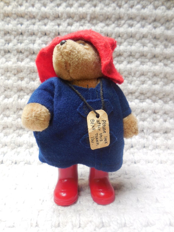 vintage paddington bear doll