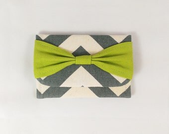 Chevron Wallet Thin Wallet Slim Wallet coworker gift vegan womens wallet bow Minimalist Wallet Credit Card Holder Business Card Holder girl