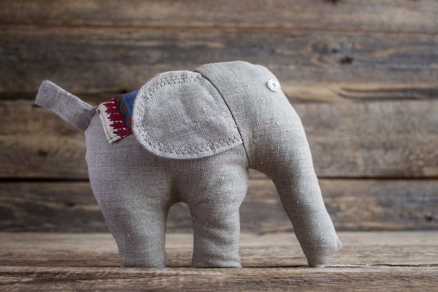 stuffed elephant