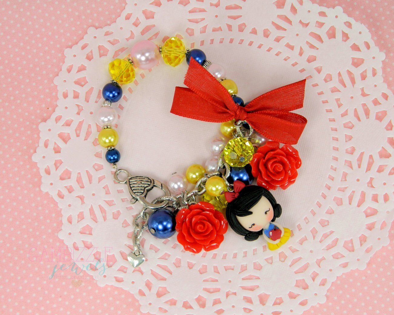 Snow White bracelet Disney jewelry Snow White jewelry snow
