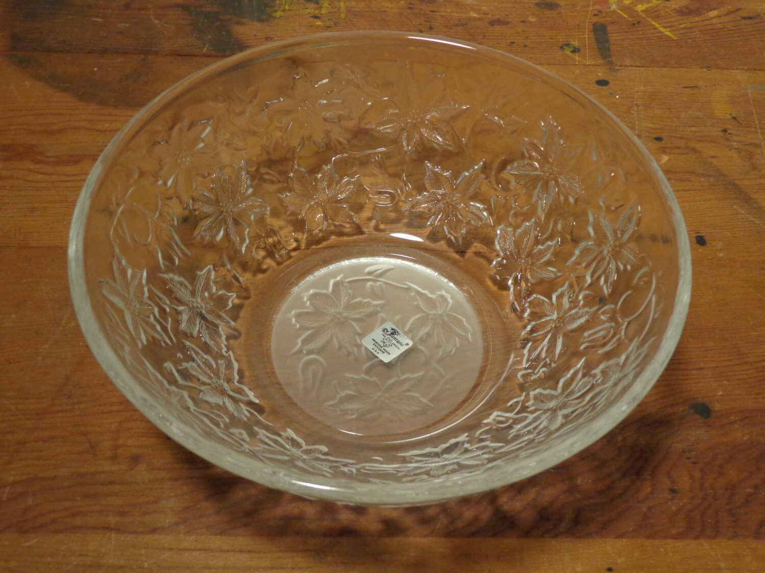 Princess House Fantasia Bowl Fantasia Crystal Salad