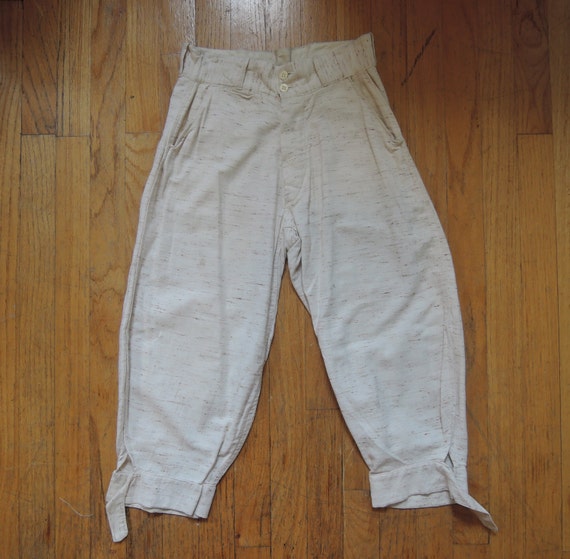 Items similar to Original 1920s boys knickers, linen short pants on Etsy