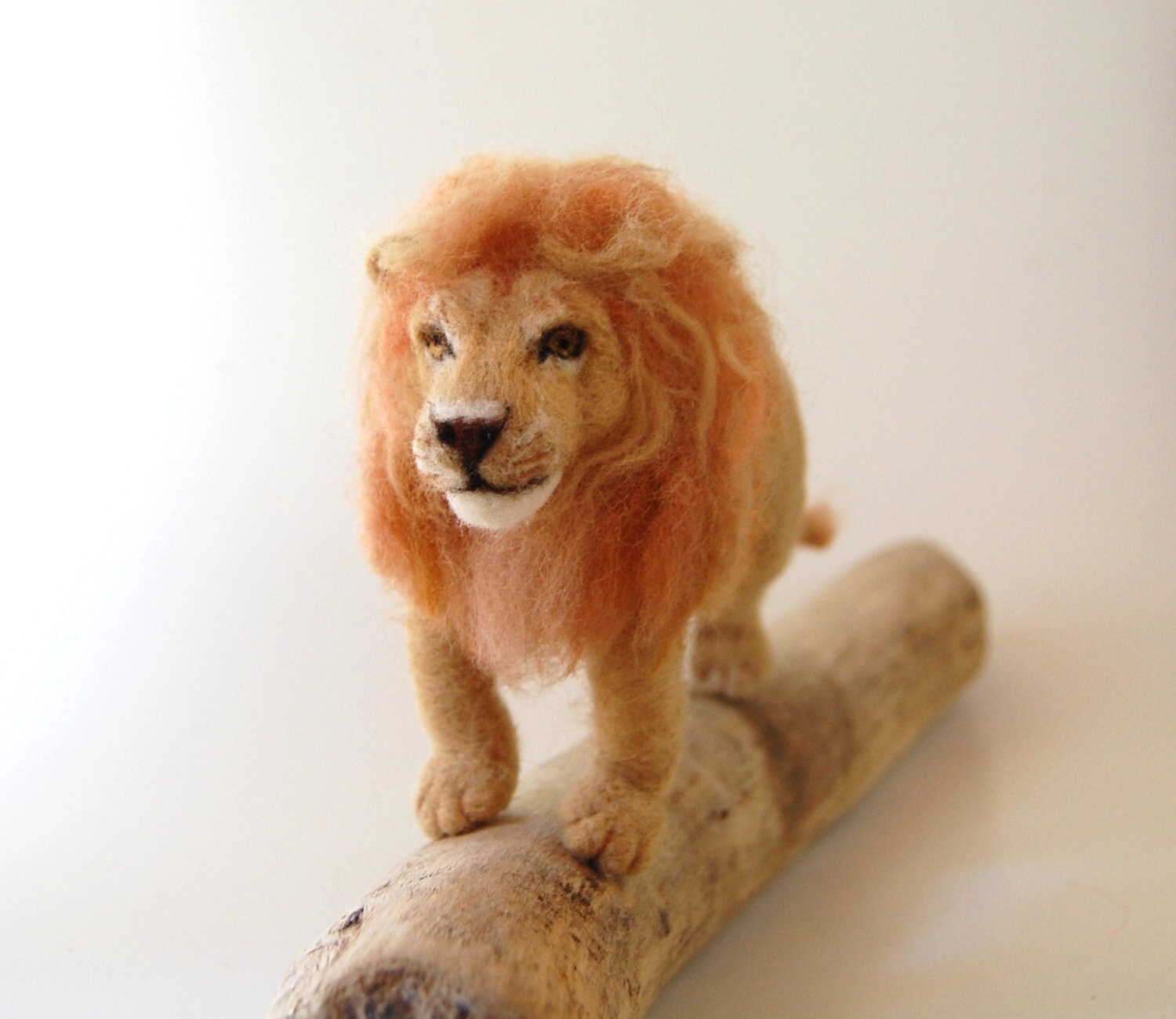Needle Felted Lions. Wool Felt Lion. Needle Felted Lion. Lion