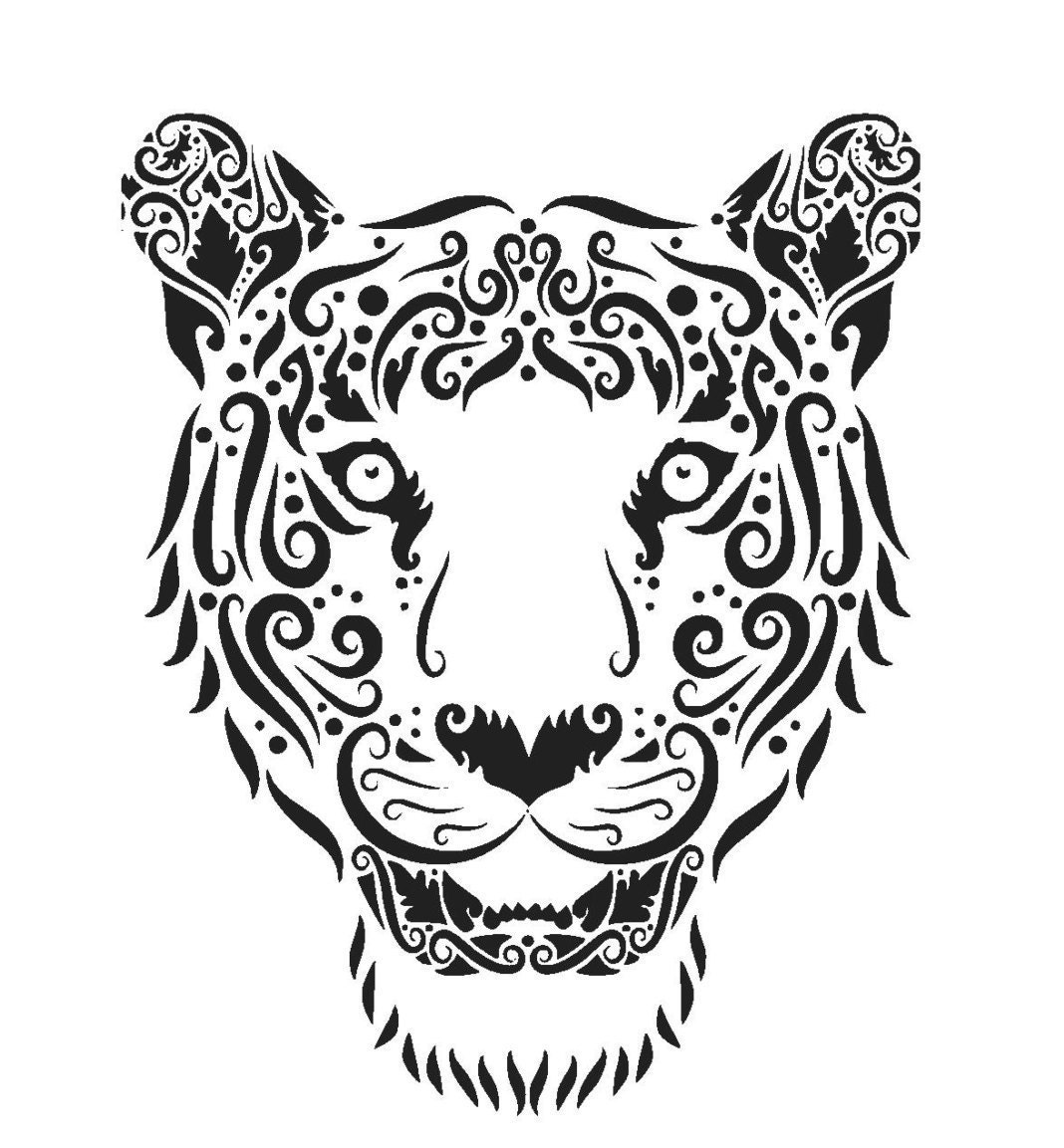 Download Auburn Tiger Silhouette or SVG Instant Download Cut File