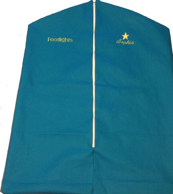 Costume bag garment bag pageant bag costume by CreatedbyLauraB
