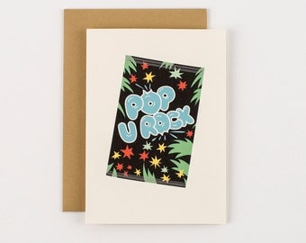 Pop U Rock Father's Day Greeting Card