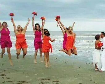 Mismatched Bridesmaids Dresses... Infinity Convertible ...67 Colors... Bridesmaids, Wedding Party, Beach